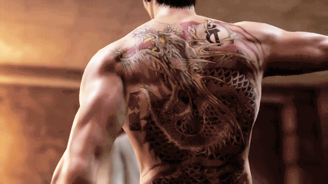 Kiryu Kazuma in the real.