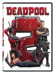 Photo of the second Deadpool movie poster.