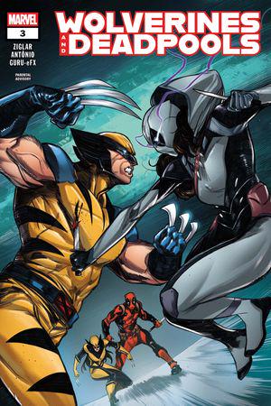 Photo of the most recent Deadpool comic.