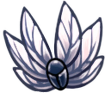 A picture of the monarch wings, which can let you double jump