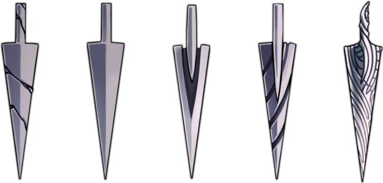 A picture of the nail and it's upgrades