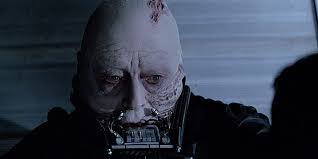 A picture of Anakin/Vader from the end of Episode 6