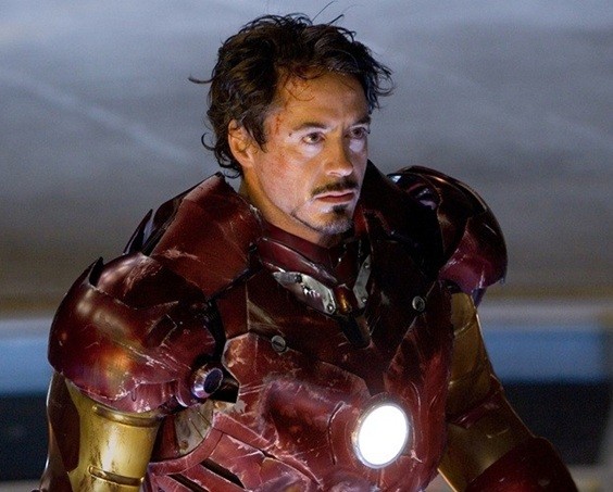 Iron Man in his suit