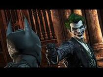 Batman and Joker in Origins