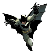 Batman jumping