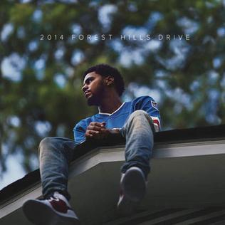 J Cole's '2014 Forest Hills Drive' cover art