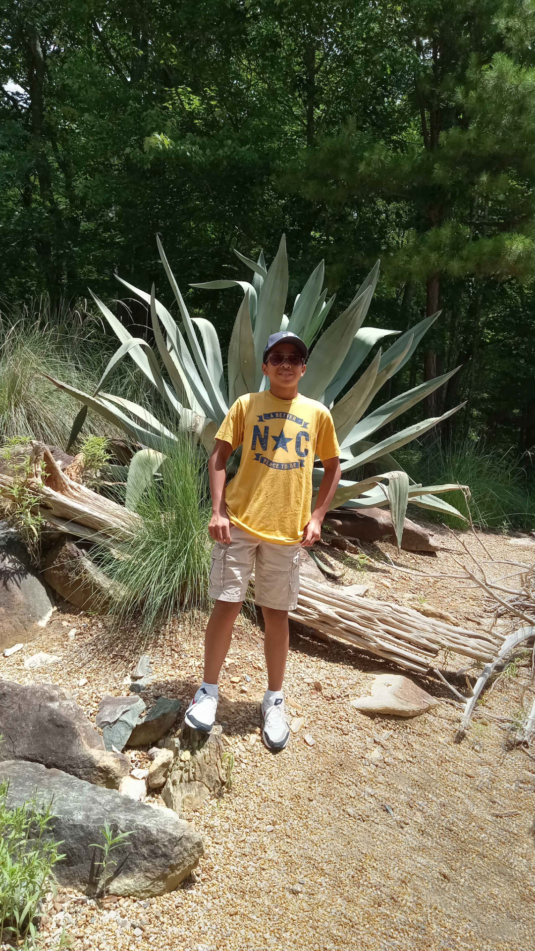 Me at the North Carolina Asheboro Zoo.