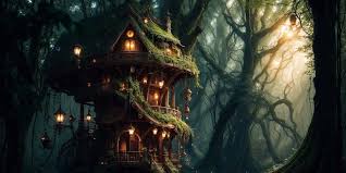 a fanasty like tree house